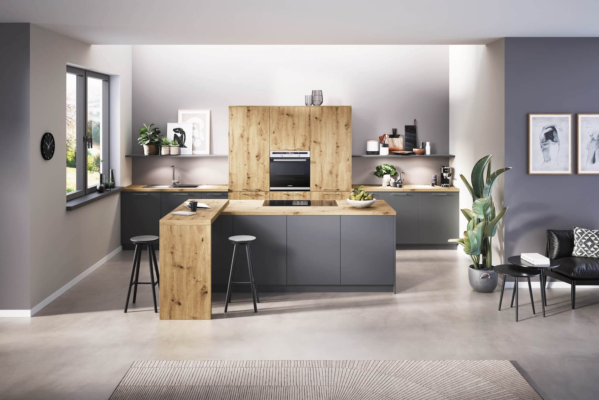 Haecker-Inselkueche-modern-Graphit-Eiche