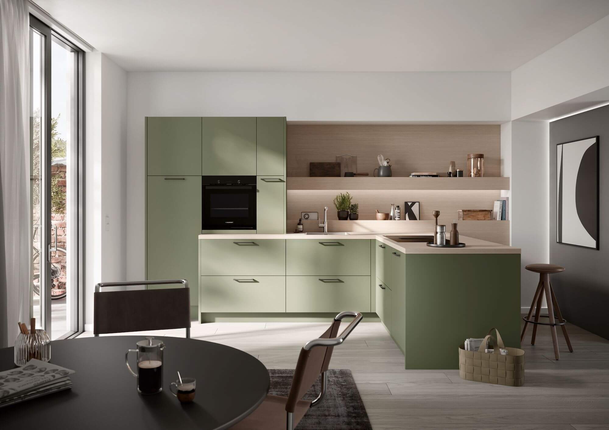 Haecker Scala moderne L-Kueche